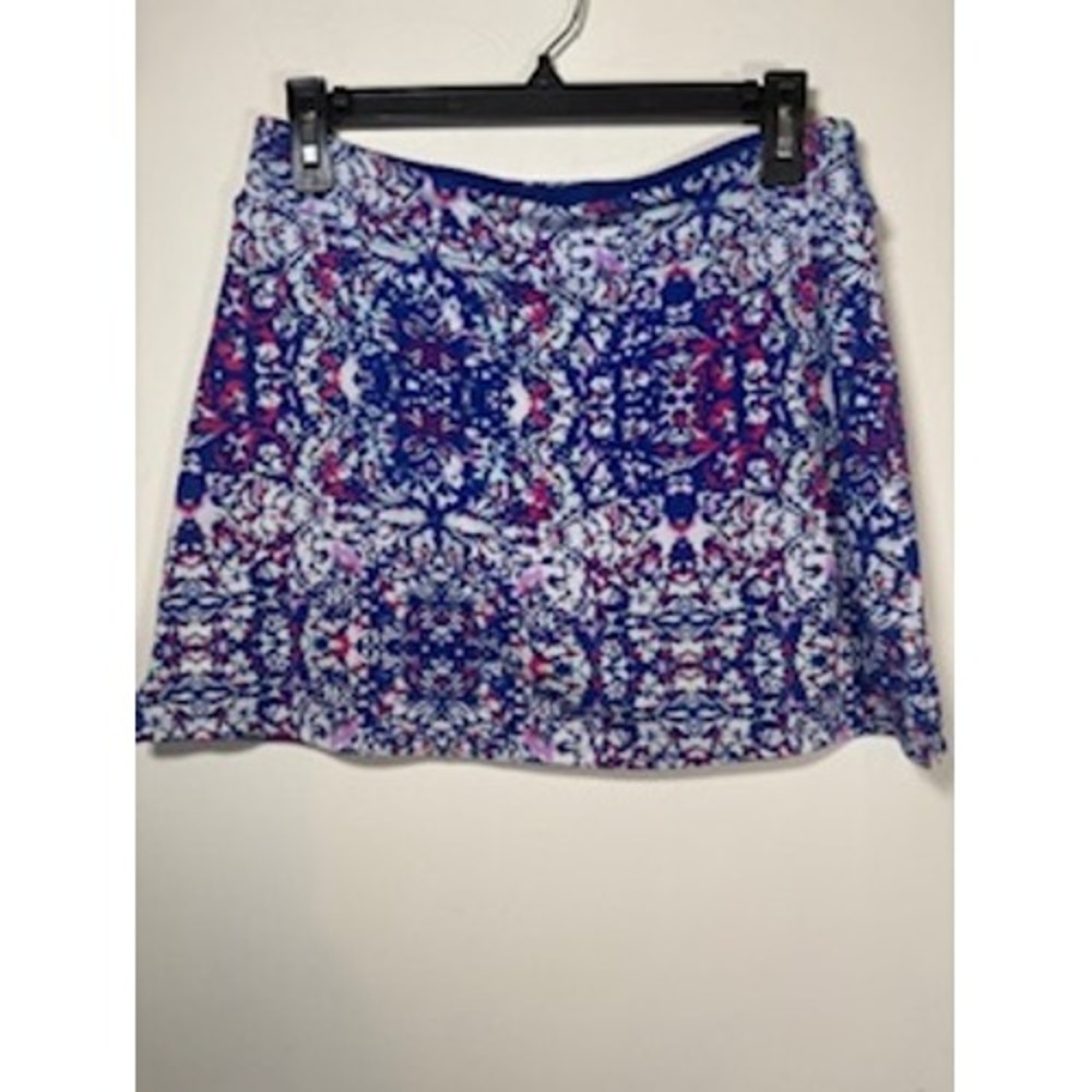 Tranquility by Colorado Clothing Skort Blue Pink Kaleidoscope Print Small